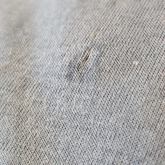 DKNY Sequined Logo Graphic Cotton T-Shirt Women's Size Small *Defect-see desc - Picture 14 of 15